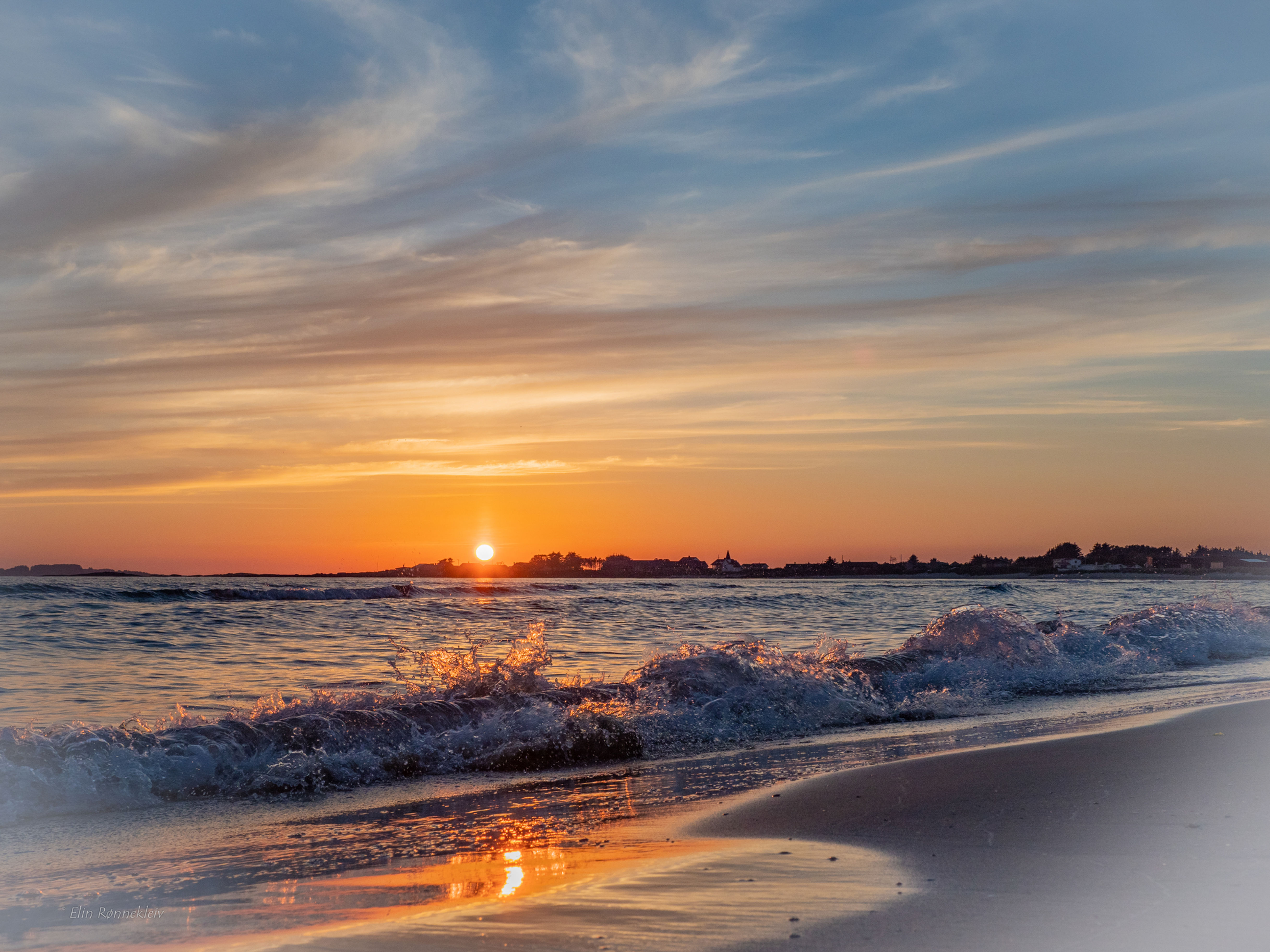 Solastranda - utstillingsmodell - 100 x 75 aluminium