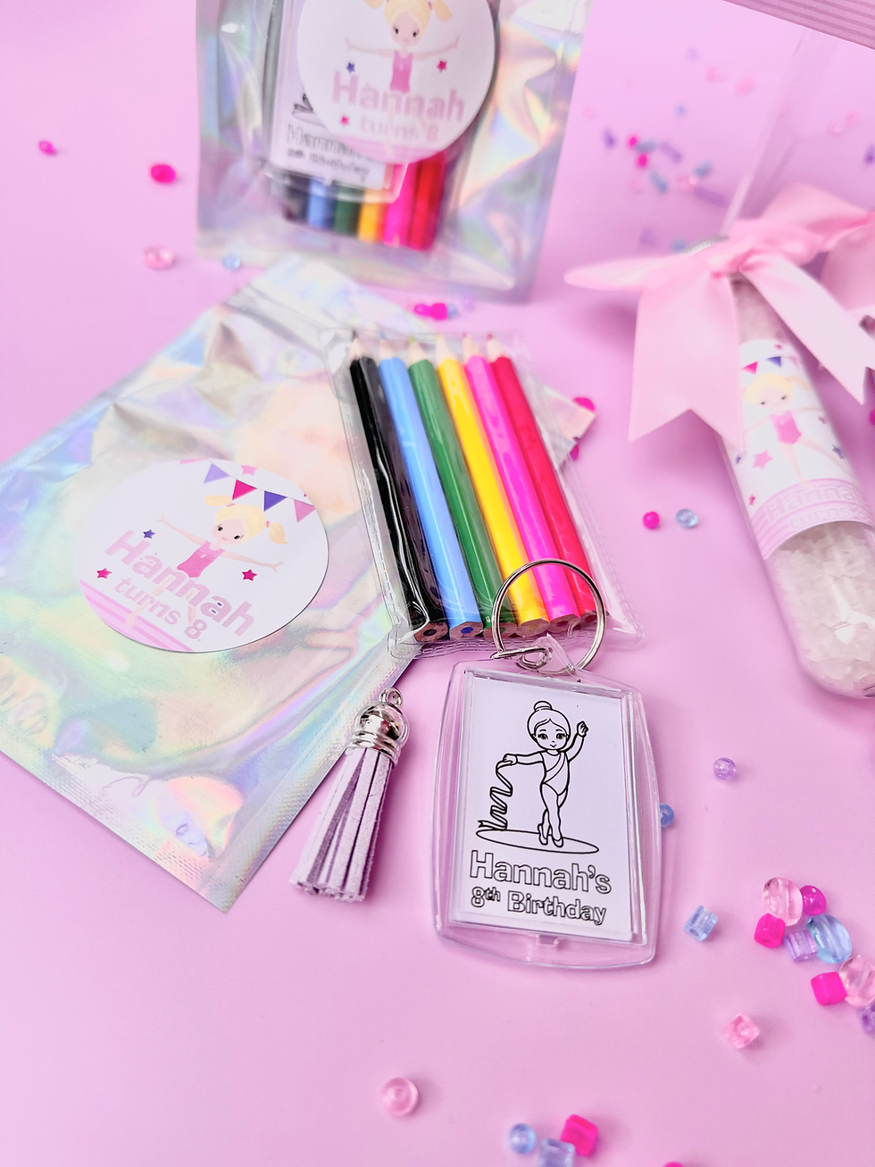 Personalised DYI keyring craft