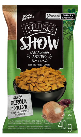 Plinc Show Cebola e Salsa 40g