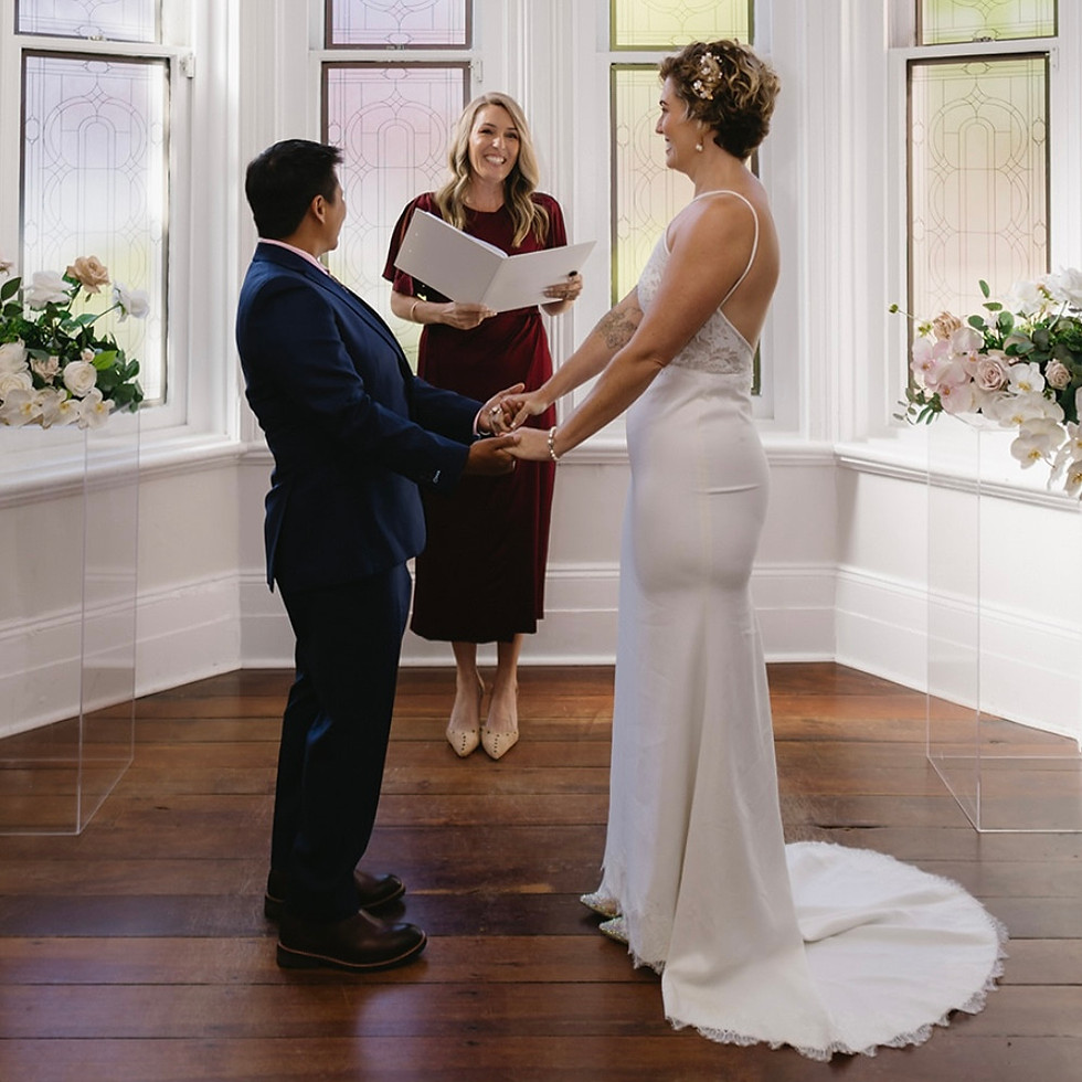 Perth marriage wedding celebrant officiating a same sex ceremony