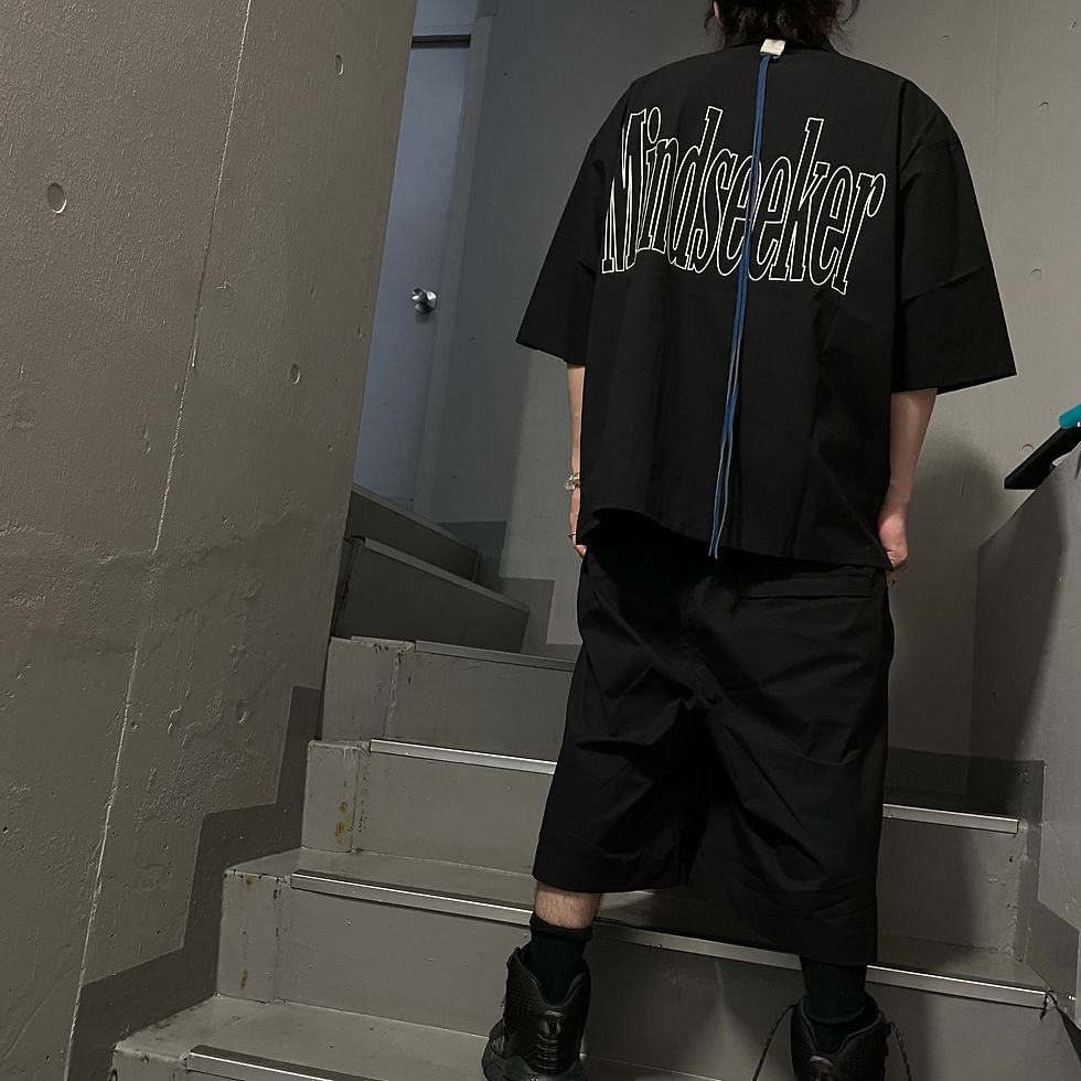 縮圖：Old Logo S/S Shirts / BLACK