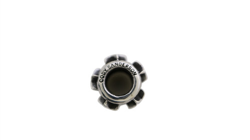 HOLLOW STAR RONDELLE BEAD-2 | CODY SANDERSON STORE