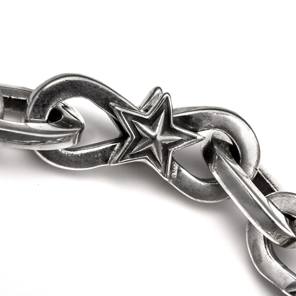 サムネイル： Infinity Link w/ Small Star Bracelet