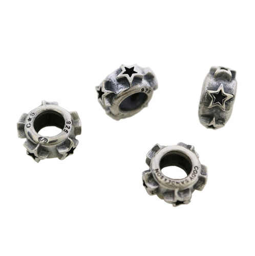 HOLLOW STAR RONDELLE BEAD-2 | CODY SANDERSON STORE