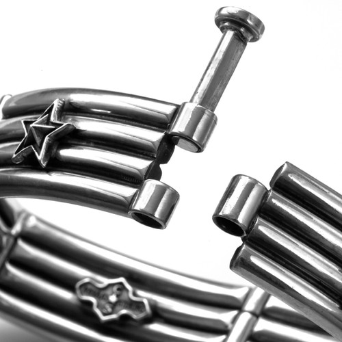4 Row Wire Link w/ Stars Bracelet | CODY SANDERSON STORE