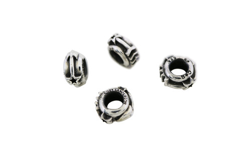 ARROW STAR HOLLOW RONDELLE BEAD | CODY SANDERSON STORE