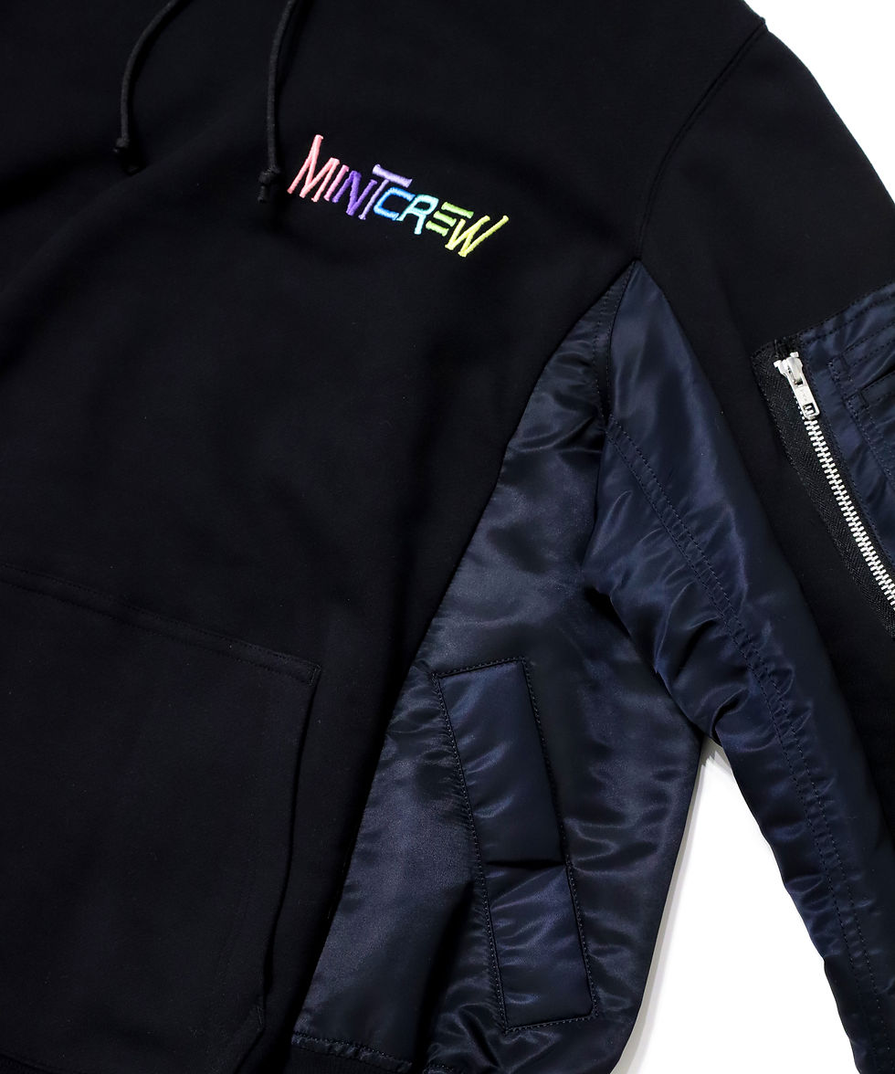 サムネイル： MINTCREW/HYBRID　HOODIE