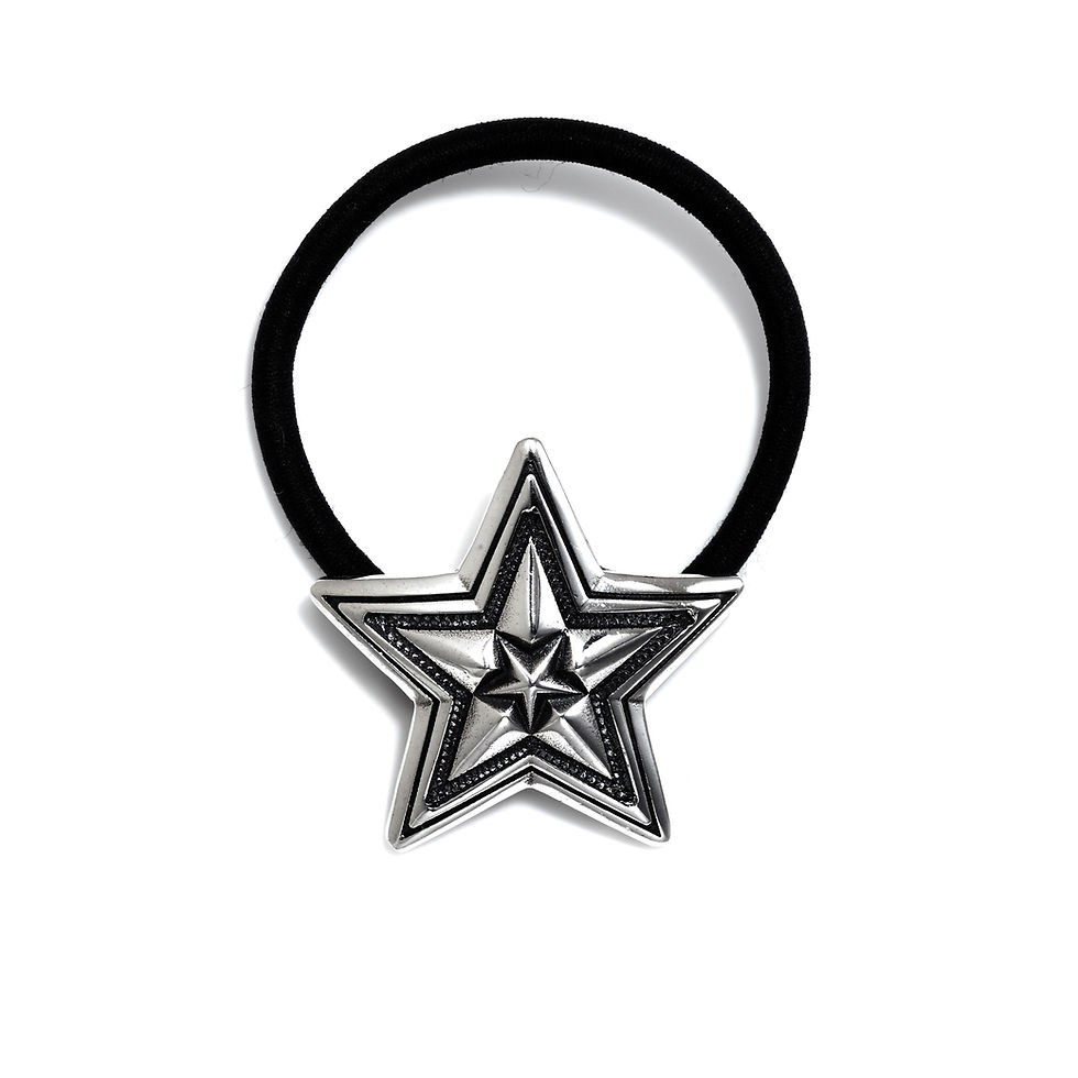 Star in Star Hair Tie