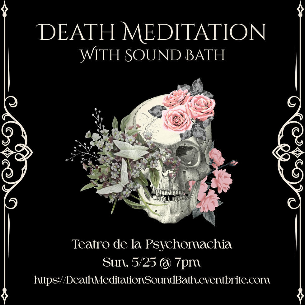 Death Meditation with Sound Bath