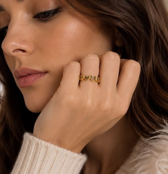 La bague Petits Cœurs de Toi