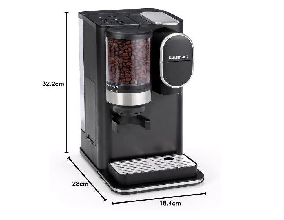 Thumbnail: Cuisinart One Cup Grind And Brew Coffee Machine, Bean to cup,