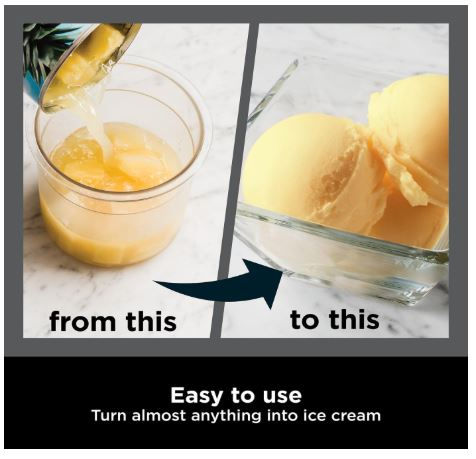 Thumbnail: Ninja CREAMi NC300UKCO 7 Pre-Set Programme Ice Cream & Frozen Dessert Maker