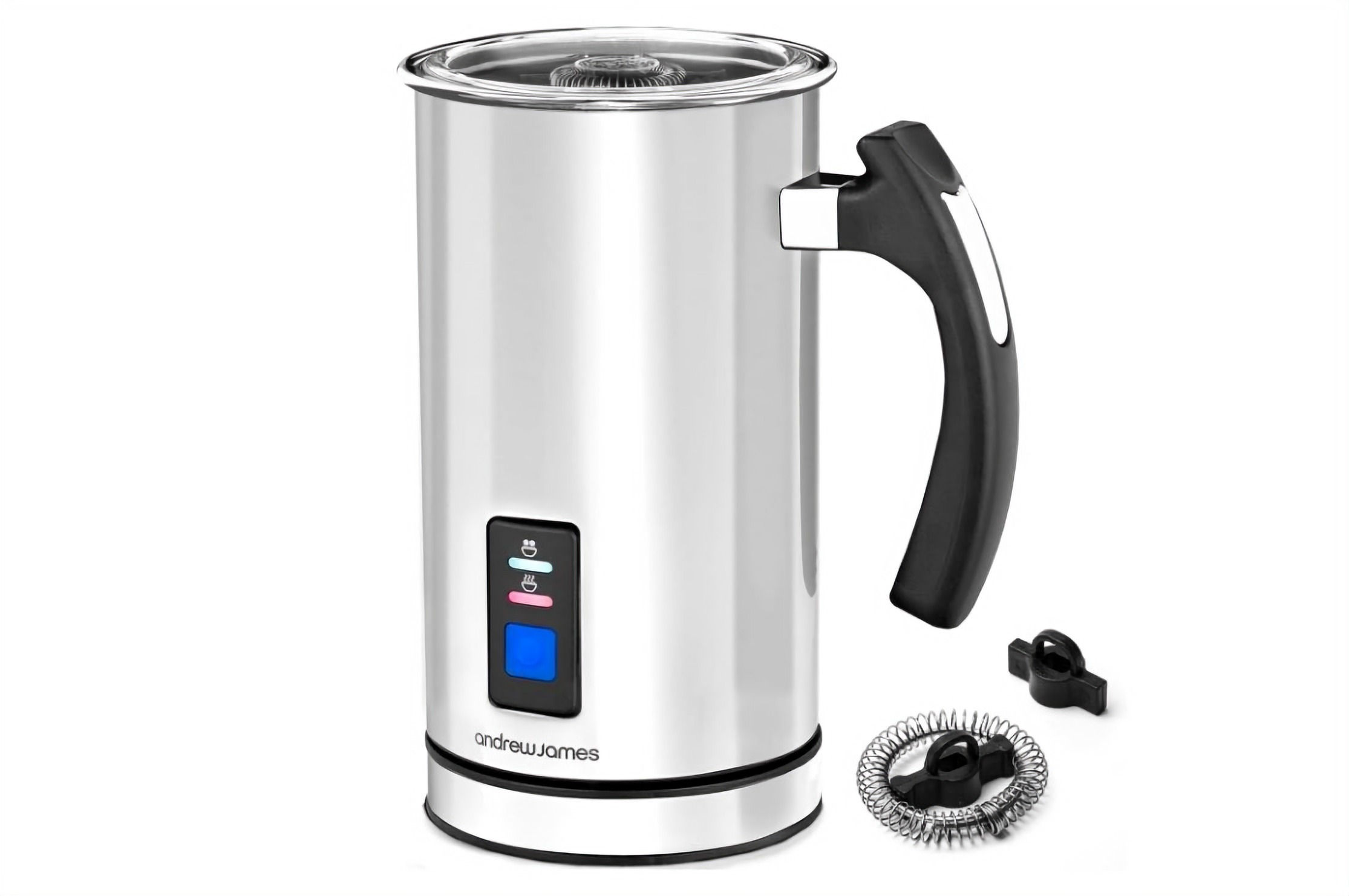Andrew James Milk Frother Hot Chocolate Heater Warm Jug,