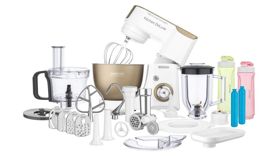 Sencor STM 4467CH Professional Multifunctional Food Processor - Powerful 1000 W,
