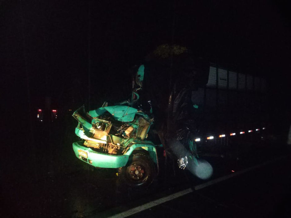 Acidente entre caminhões causa morte de quatro pessoas na BR-354