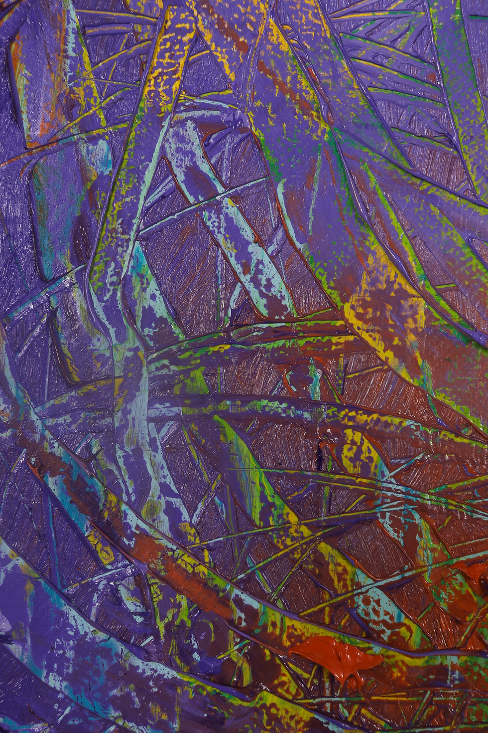 Thumbnail: Contemporary artwork on the wall.
