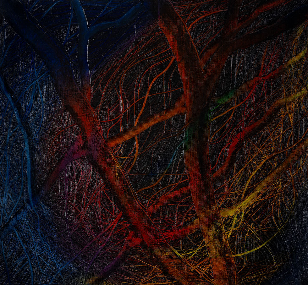 an abstract painting