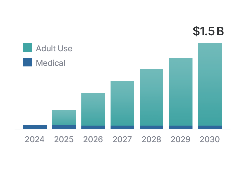 Projected Market Growth in Minnesota Chart