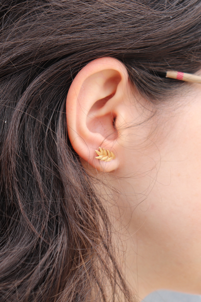 boucle d'oreille épis de blé