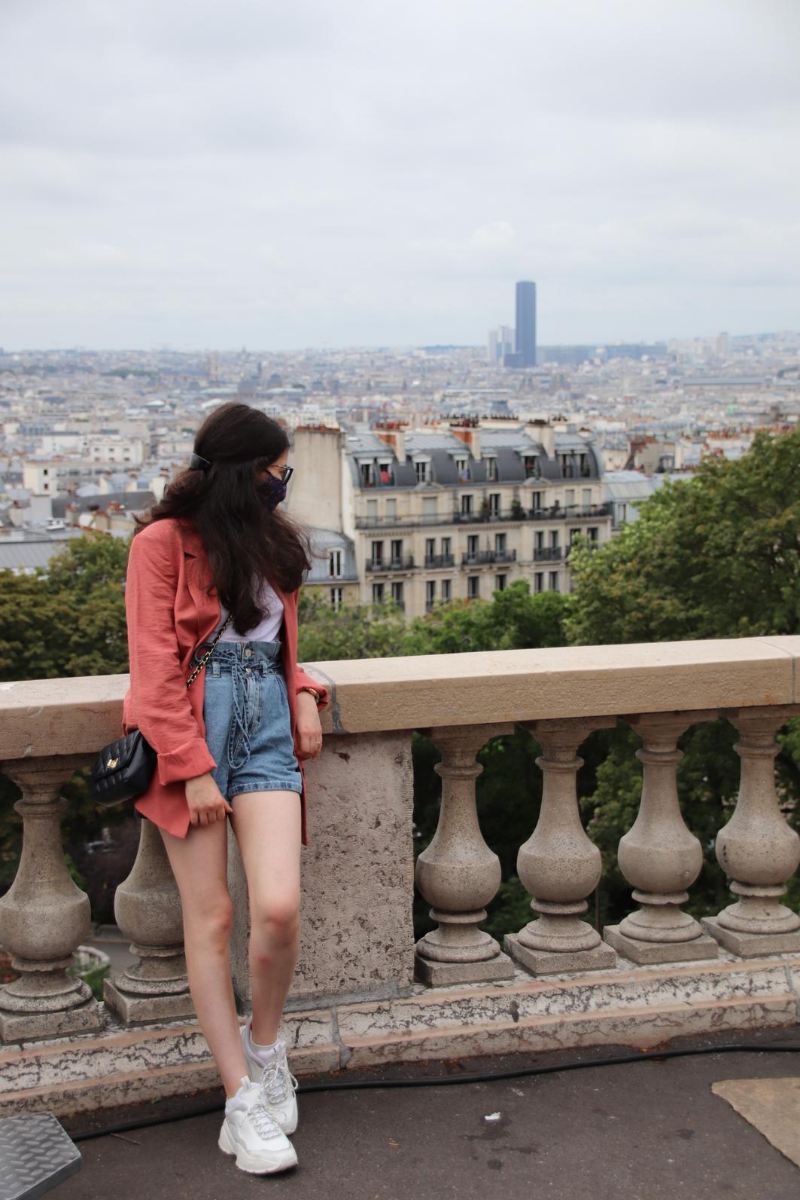Un blazer vieux rose pour être au top