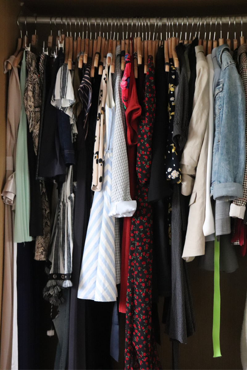 Organisation de mon dressing