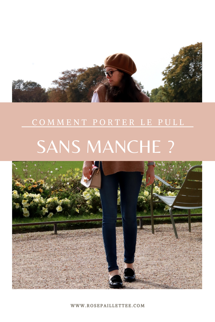 Comment porter le pull sans manche
