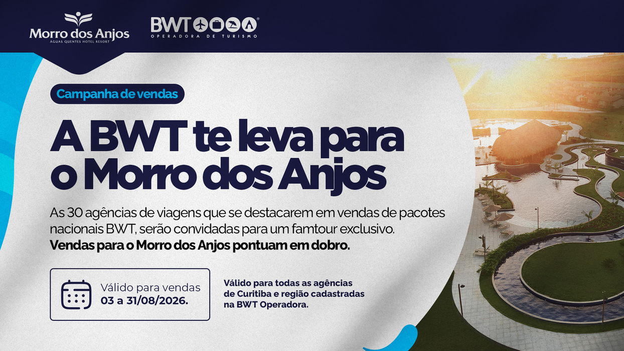 A BWT te leva para Morro dos Anjos