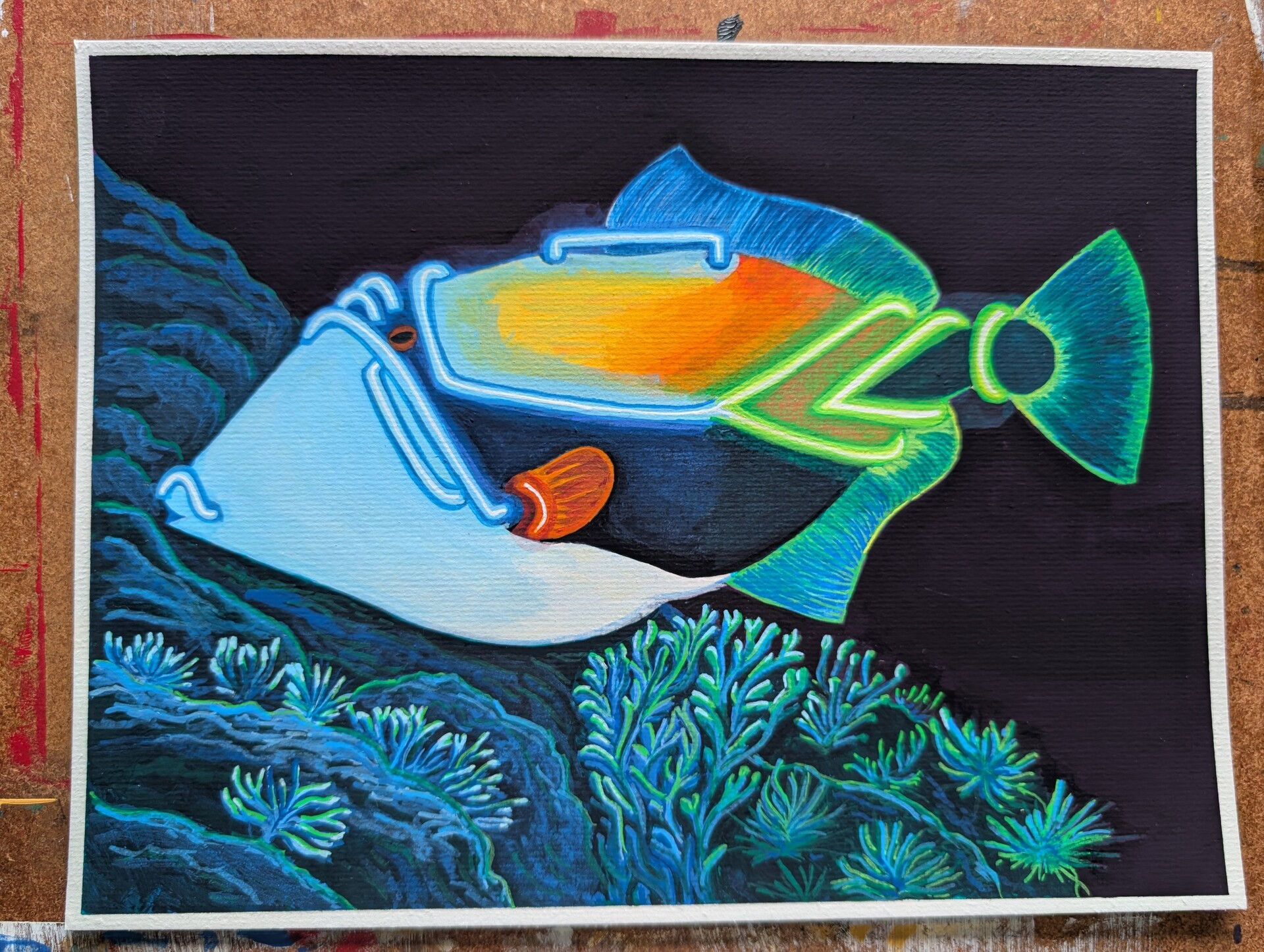 Humuhumunukunukuāpua'a, Now Visible At Night | Karrieanne WarrenSonnet 4.6