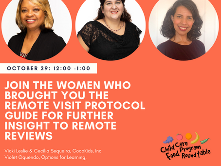 Tomorrow at Noon Join us for a Roundtable Brown Bag Discussing Remote Visits - Members Only!