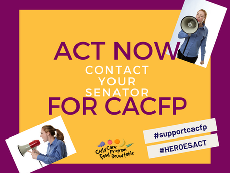 And the Survey Says...CACFP is Hurting