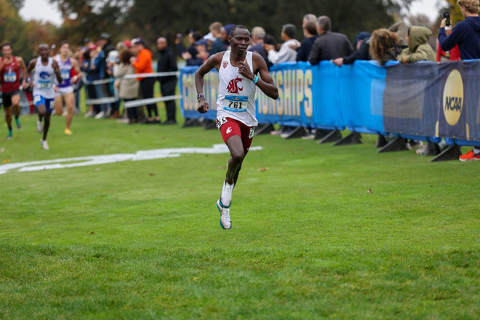 Evans Kurui of Washington State