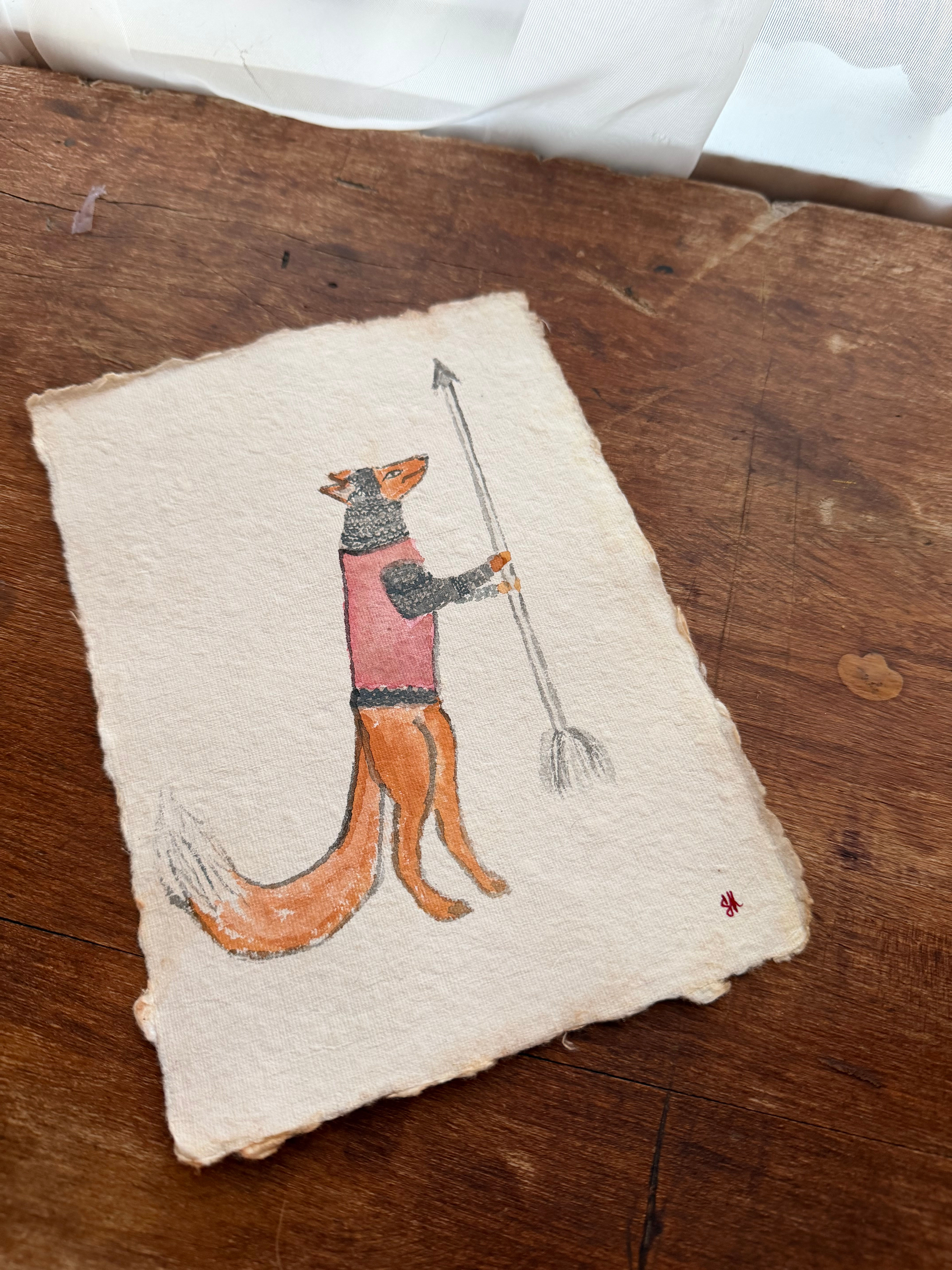 Sir Kadean— Original Hand-Painted Watercolor (Open Edition)
