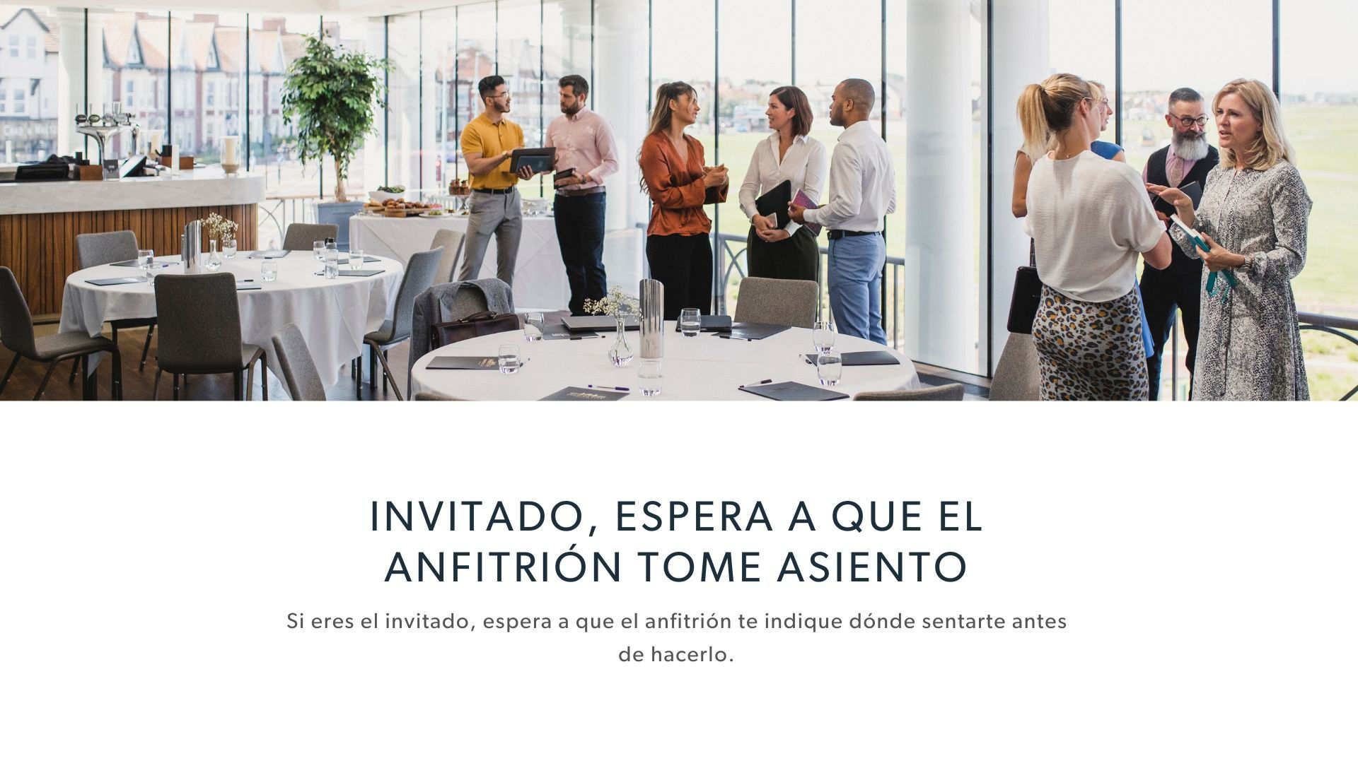 10 recomendaciones de etiqueta en las comidas de negocios