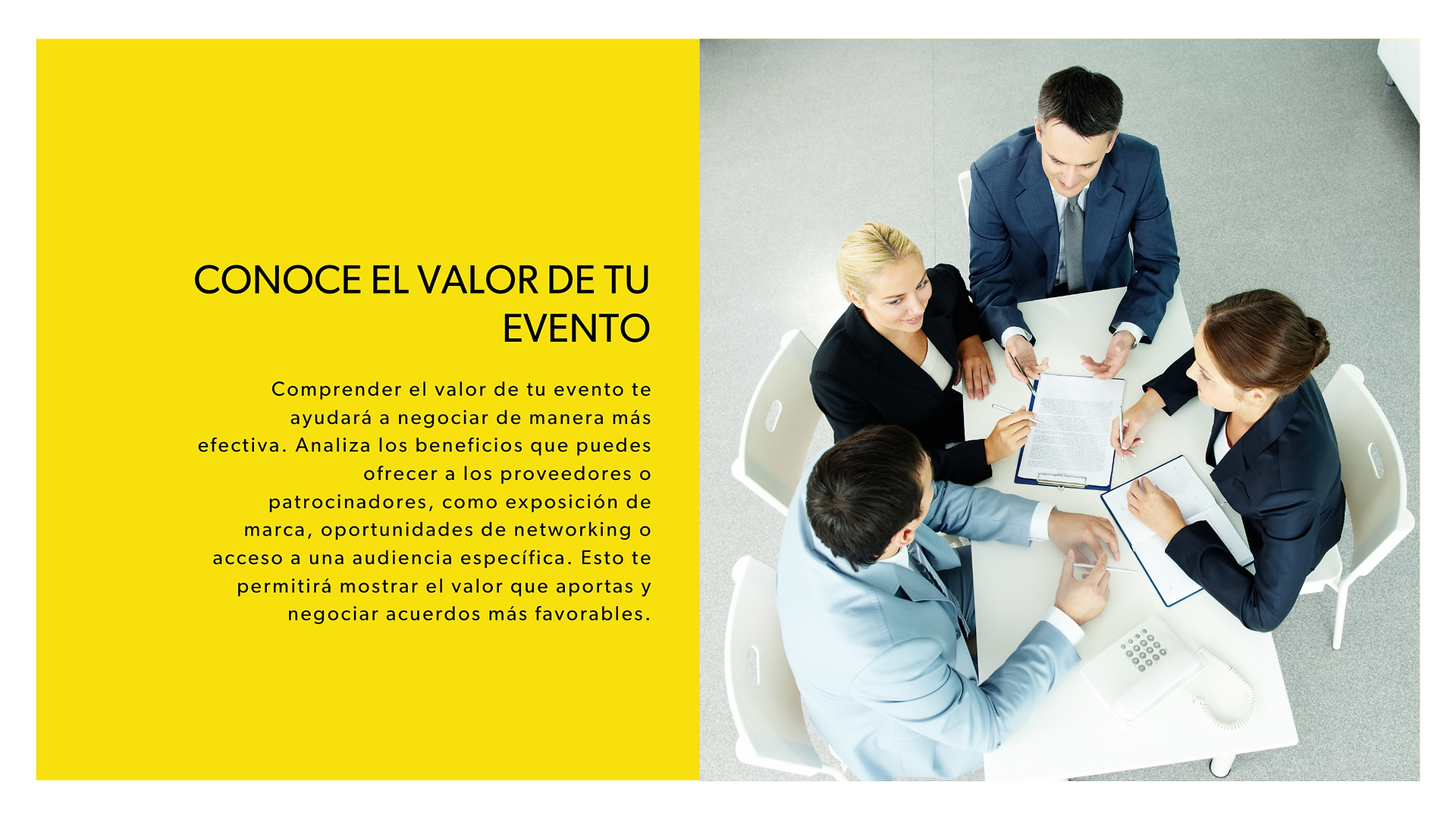 Las mejores técnicas de negociación aplicadas a la organización de eventos