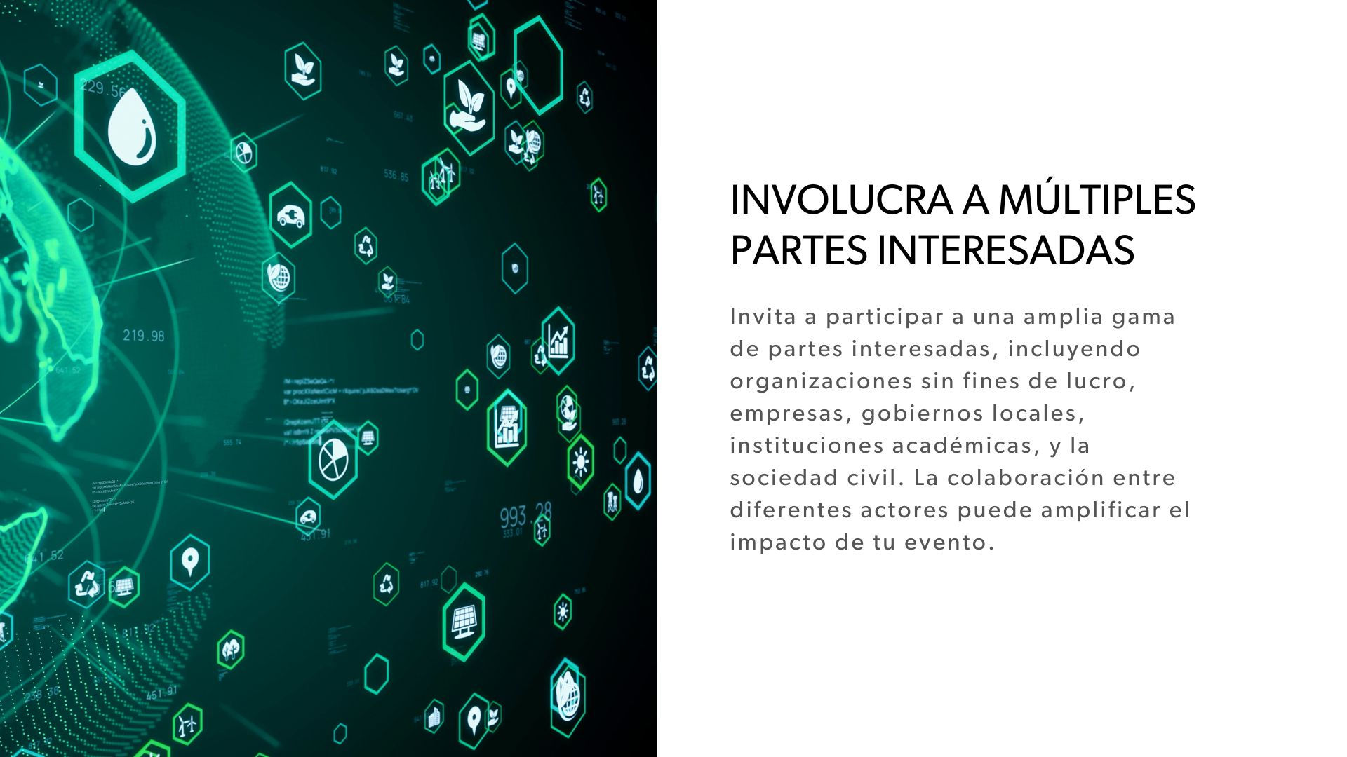 claves para Organizar eventos que contribuyan a los Objetivos de Desarrollo Sostenible