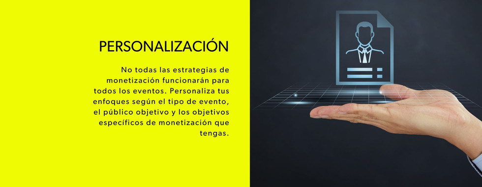 Recomendaciones para implementar estrategias de monetización de eventos