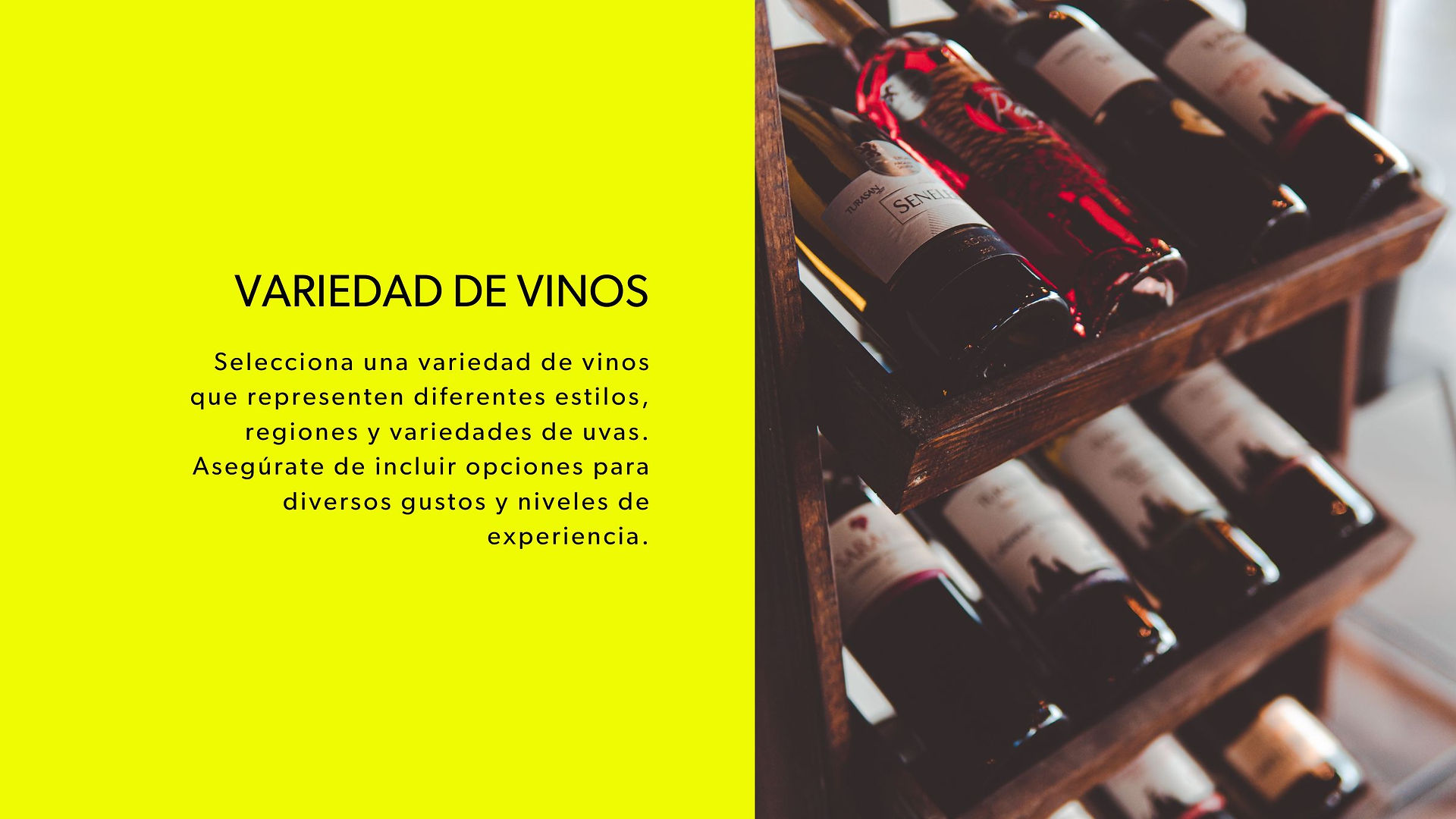 aspectos clave para eventos exitosos de cata y maridaje
