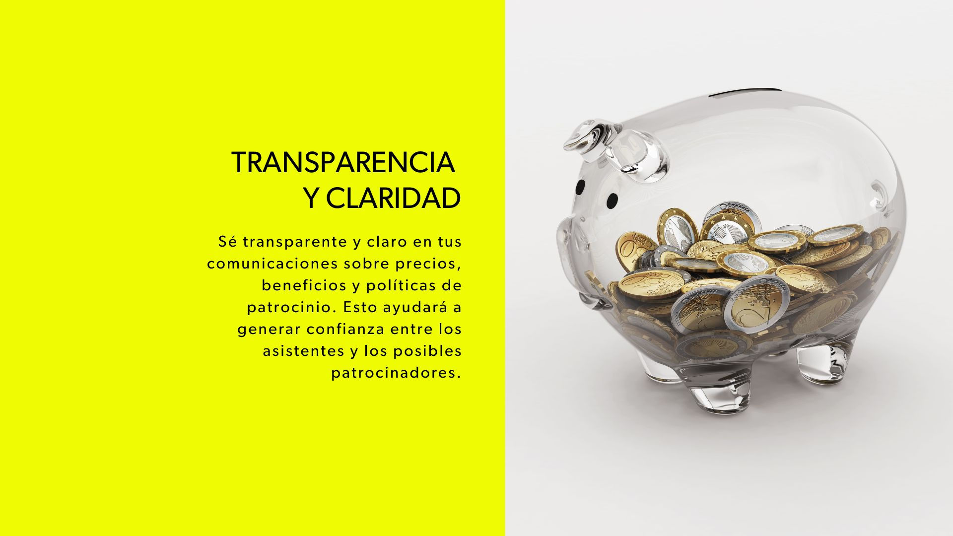 Recomendaciones para implementar estrategias de monetización de eventos
