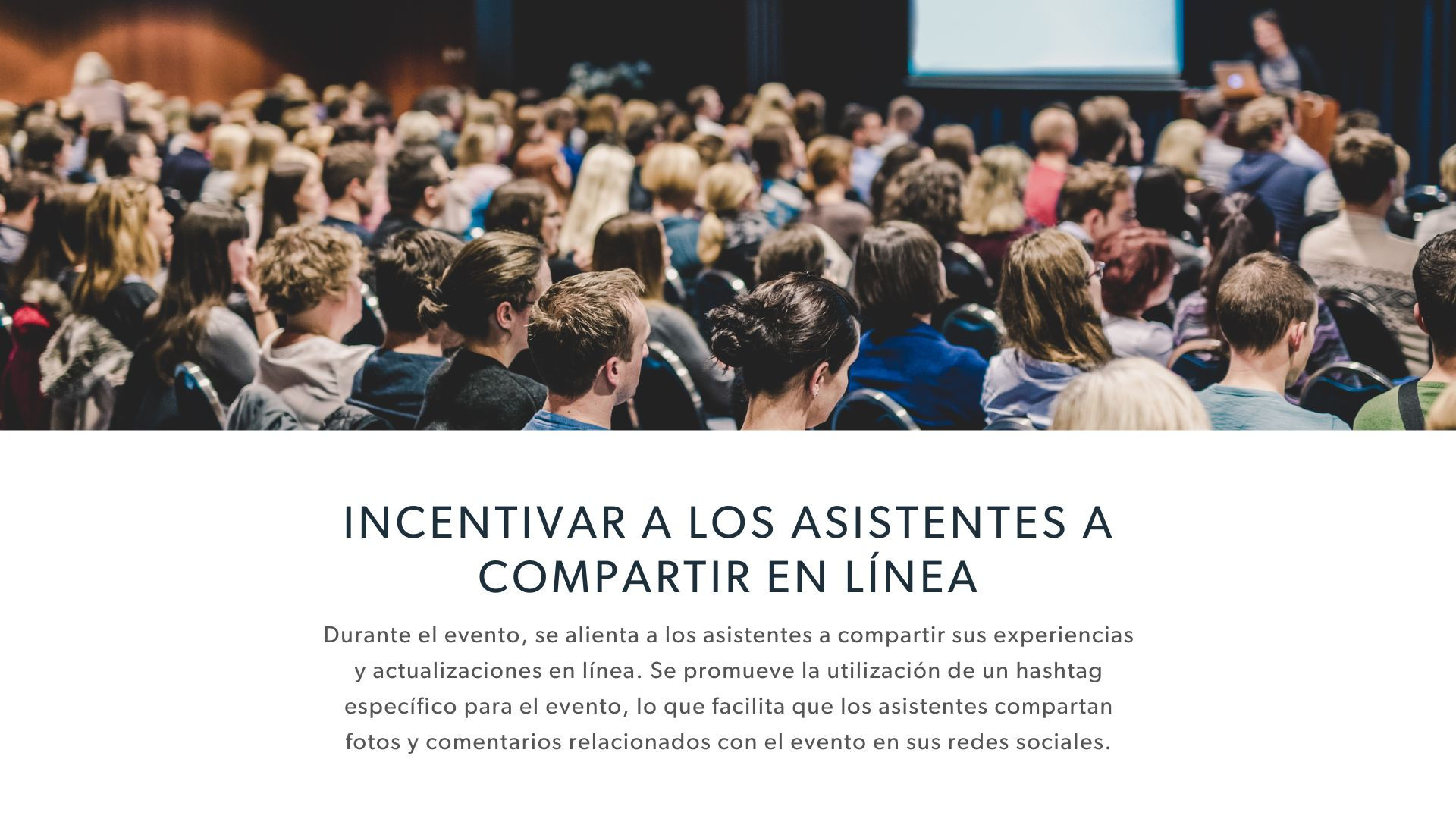 Recomendaciones para aumentar la visibilidad de un evento en internet y redes sociales