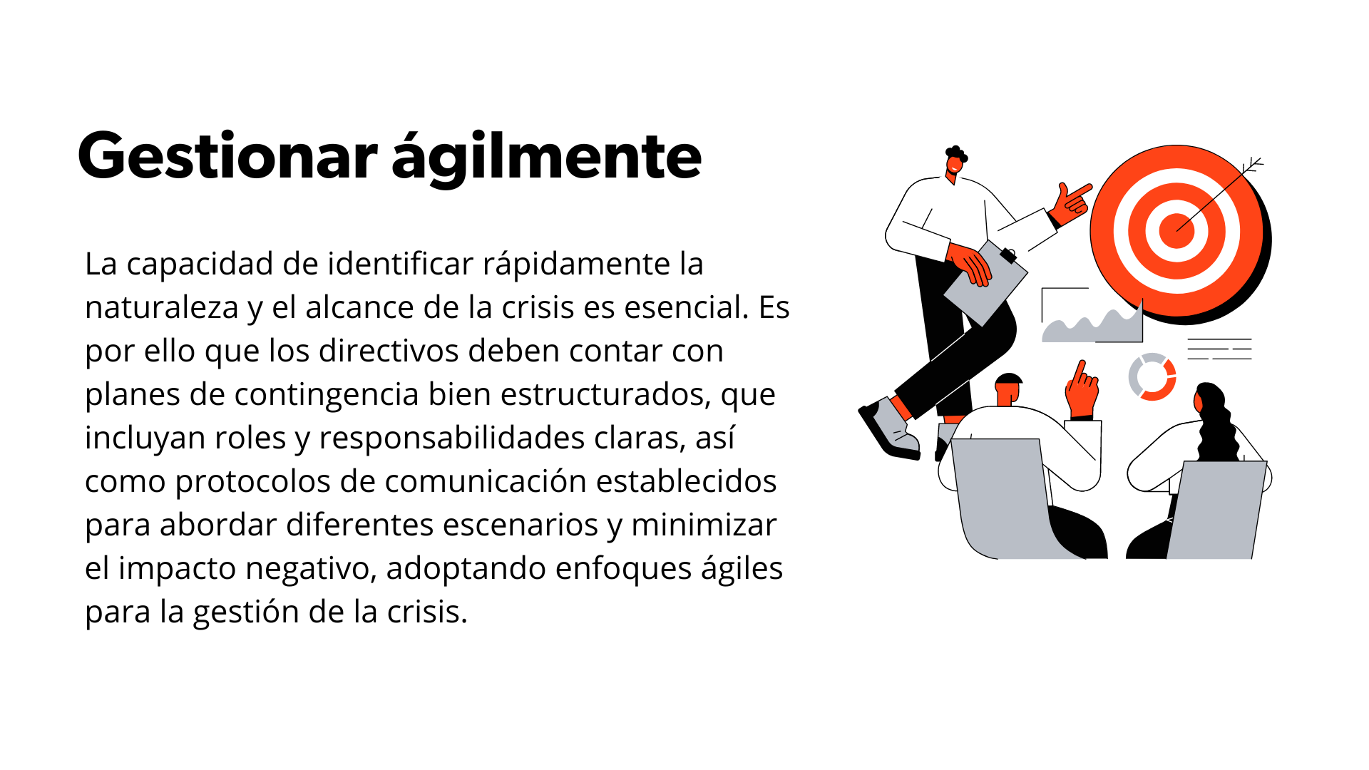 Capacidades directivas para manejar potenciales crisis