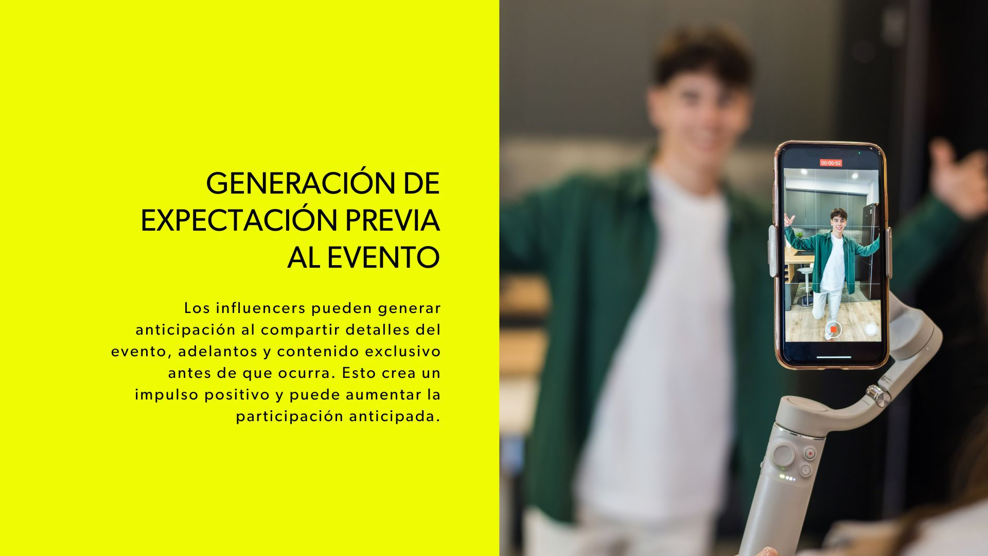 Beneficios de incluir influencers en eventos
