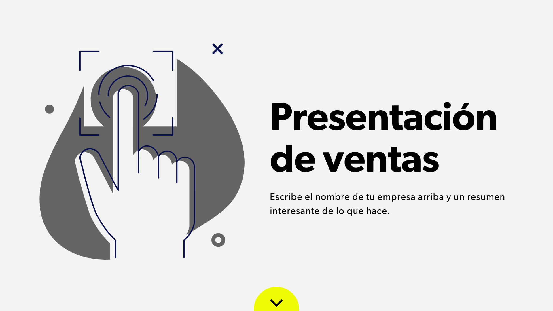 Presentación de ventas