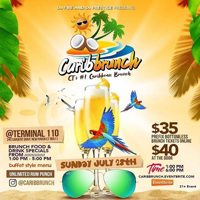 CARIB BRUNCH CT 1# Caribbean Brunch Day Party