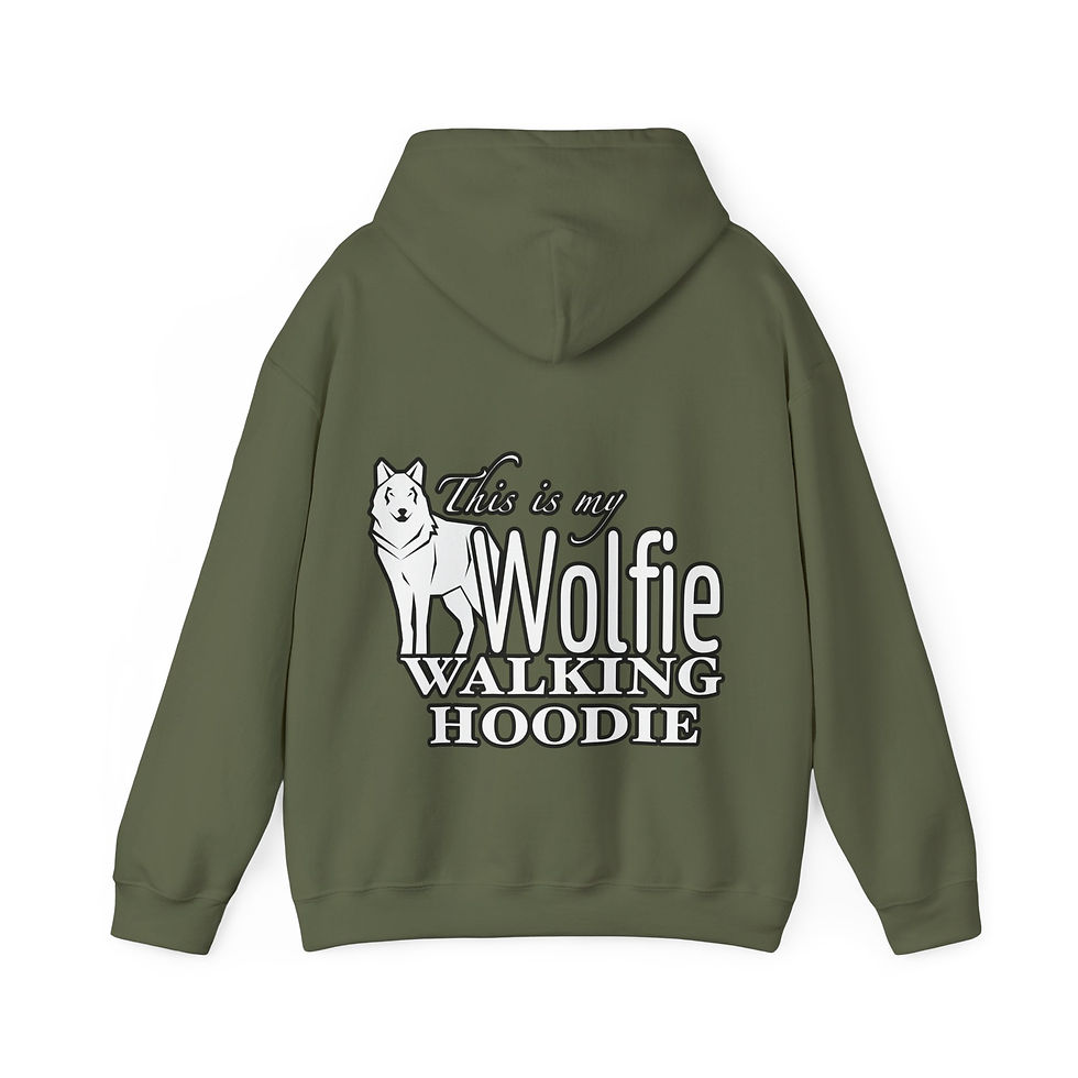 Thumbnail:  Wolfie Walking Hoodie - Unisex Hoodie