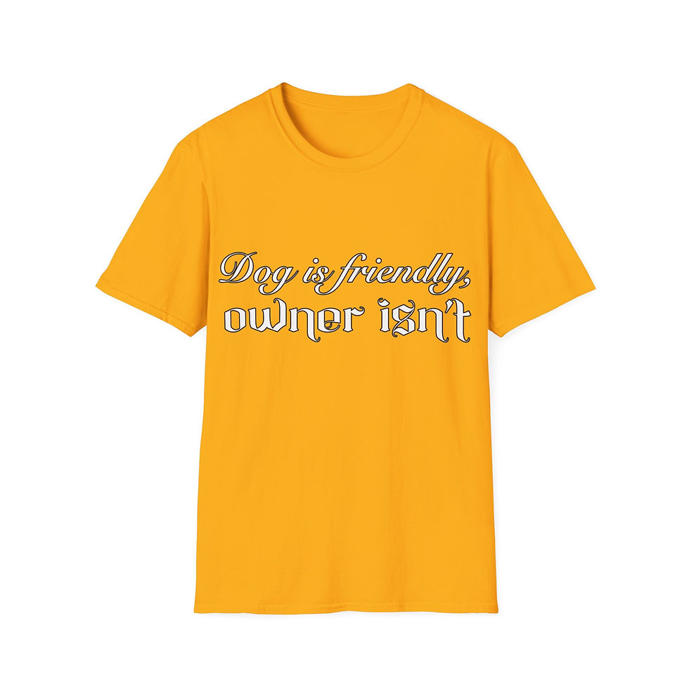 Thumbnail: Unfrliendy Owner ... Tshirt (Unisex) 
