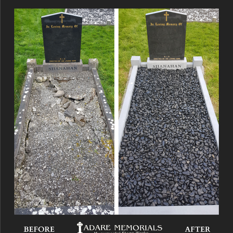 Before and after restoration