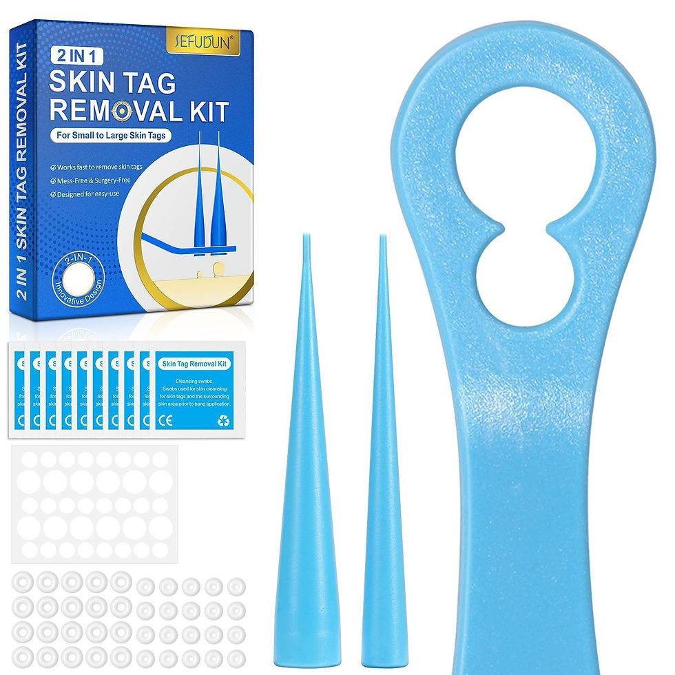 Thumbnail: 2 In 1 Auto Skin Tag Removal Kit Painless Mole Wart Remover Equipment Micro 1-9m