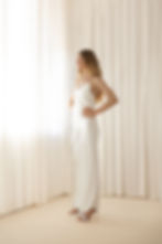 Silk lounge maxi dress