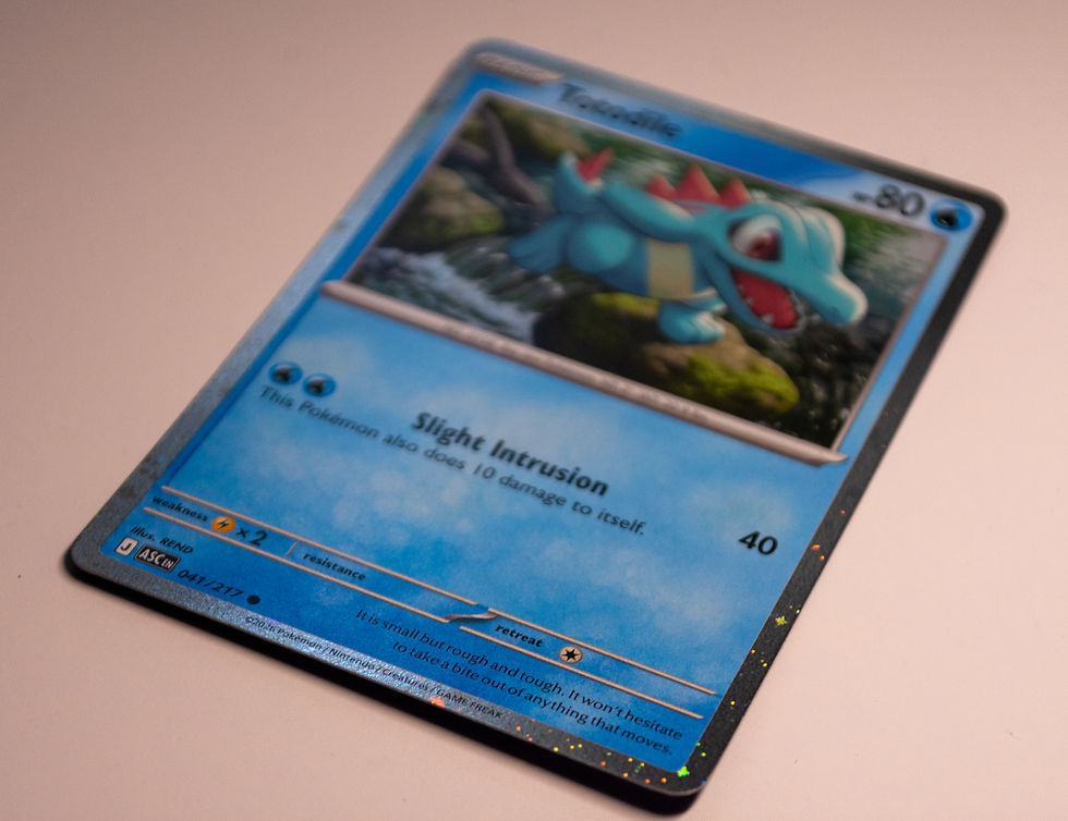Thumbnail: Totodile 041/217 - Ascended Heroes - Cosmos Holo Rare Promo 