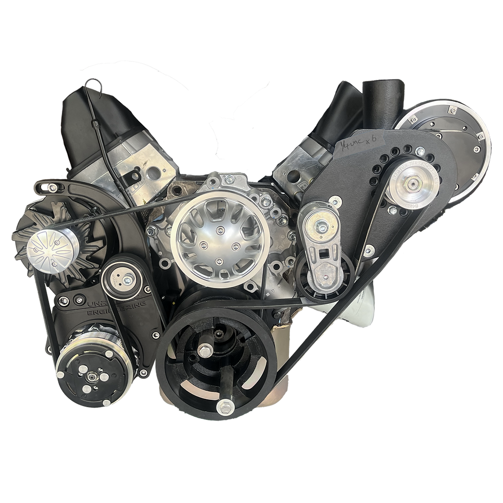 Thumbnail: SMALL BLOCK FORD DUAL GROOVE RAPTOR SUPERCHARGER BALANCER PULLEY